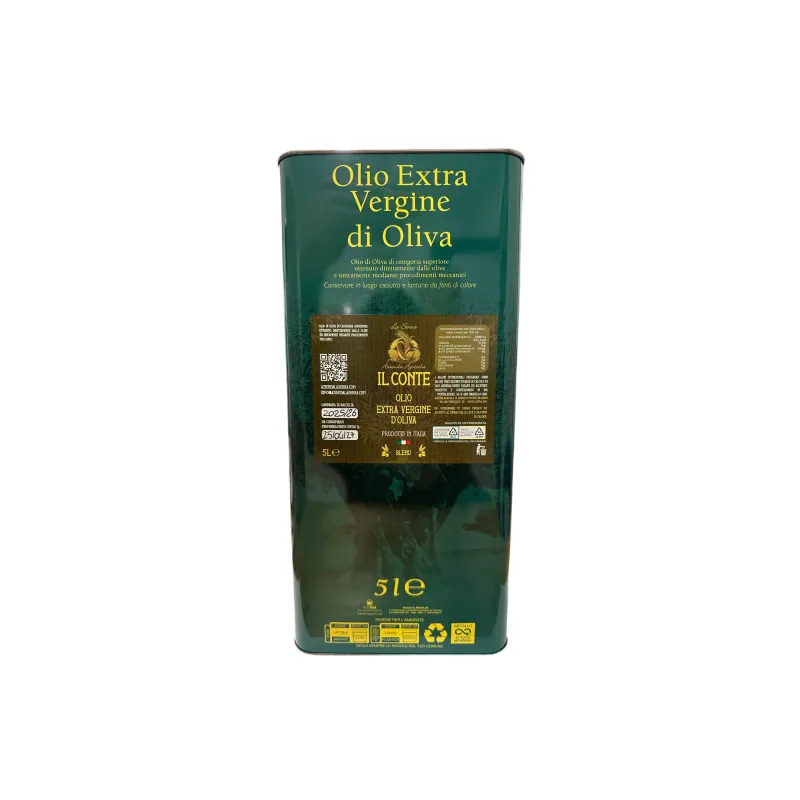 IL CONTE - Extra Virgin Olive Oil Blend - 5 L Tin
